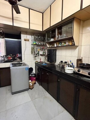 Kitchen in 1 BHK Apartment at Beas CHS, Khar West – for Rent