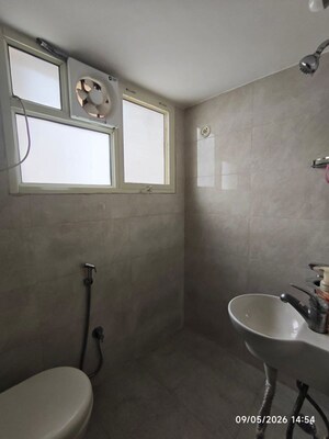 Bathroom in 3 BHK Apartment at Sector 7 Dwarka – for Rent