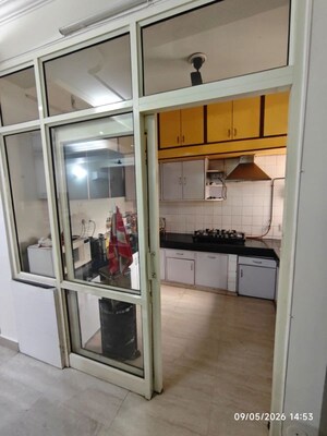 Kitchen in 3 BHK Apartment at Sector 7 Dwarka – for Rent