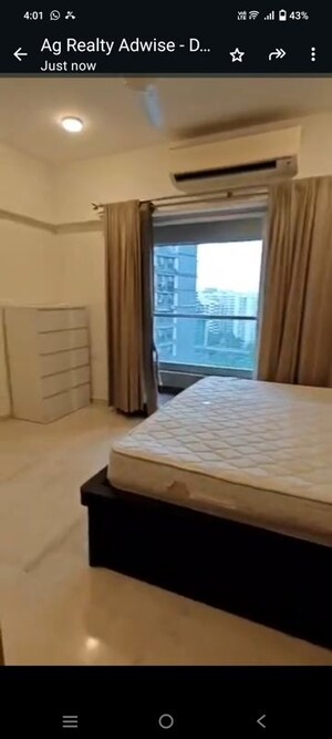 Bedroom in 3 BHK Apartment at Bharat Skyvistas, Andheri West – for Sale