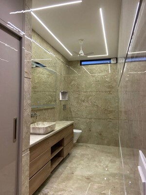 Kitchen in 4 BHK Builder Floor at Sushant Lok ii – for Sale