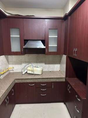 Kitchen in 2 BHK Apartment at Sam Palm Olympia Phase II, Sector 16c Greater Noida – for Rent