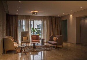 Living Room in 4 BHK Apartment at Marvel Diva 2, Magarpatta City – for Sale