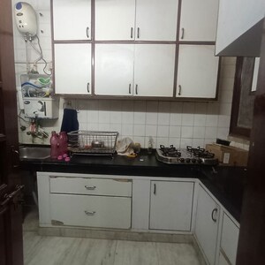 Kitchen in 3 BHK Builder Floor at Chittaranjan Park – for Rent