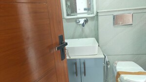 Bathroom in 3 BHK Apartment at Palam Village – for Rent