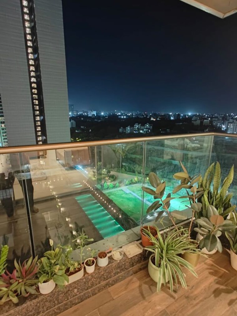 Balcony, panchshil-towers 3.5 Bedroom 1707 Sq.Ft. Apartment In Kharadi Pune 10381983