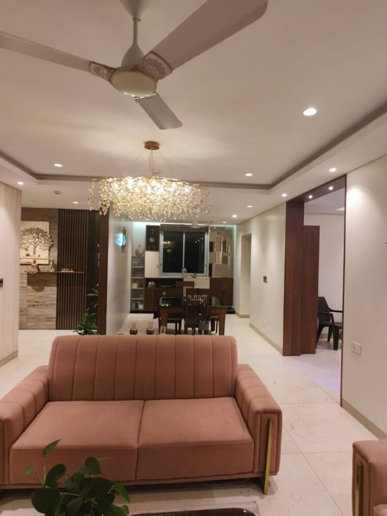 Living Room, panchshil-towers 3.5 Bedroom 1707 Sq.Ft. Apartment In Kharadi Pune 10381983
