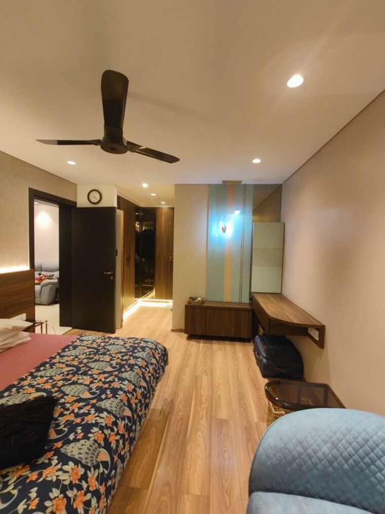 Bedroom, panchshil-towers 3.5 Bedroom 1707 Sq.Ft. Apartment In Kharadi Pune 10381983