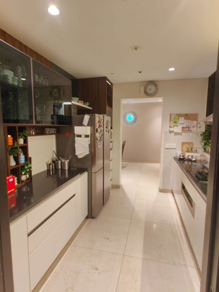 Kitchen, panchshil-towers 3.5 Bedroom 1707 Sq.Ft. Apartment In Kharadi Pune 10381983