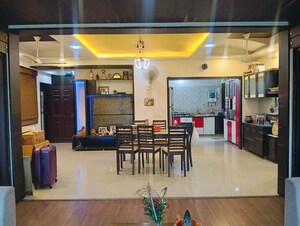 Living Room in 3 BHK Apartment at Deep Indraprasth 5, Prahlad Nagar – for Rent