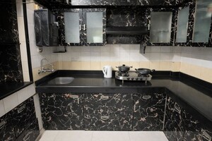 Kitchen in 3 BHK Apartment at Goregaon West – for Sale