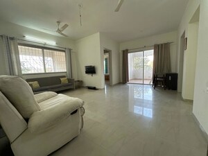 Living Room in 2 BHK Apartment at Bhaktiyog CHS, Kothrud – for Rent