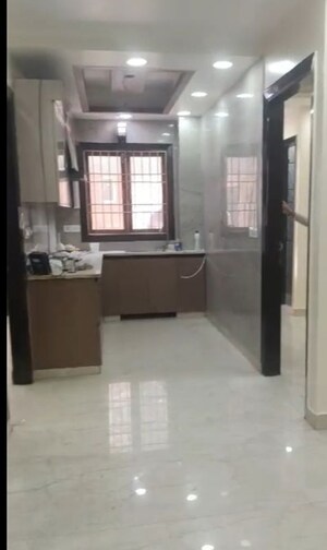 Kitchen in 3 BHK Builder Floor at Mansarover Garden – for Sale