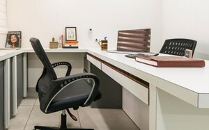 Kitchen in  Office Space at Prahlad Nagar – for Rent