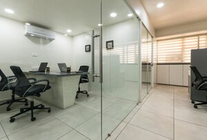 Building Lobby in  Office Space at Prahlad Nagar – for Rent