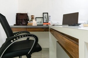 Kitchen in  Office Space at Prahlad Nagar – for Rent