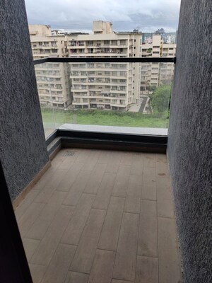 Balcony in 2 BHK Apartment at Majestique Signature Towers, Balewadi – for Rent