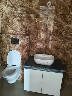 Bathroom in 3 BHK Apartment at Samridhi Luxuriya Avenue, Sector 150 – for Rent