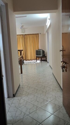 Balcony in 3 BHK Apartment at Sai Dwarkamai CHS, Kondhwa – for Rent