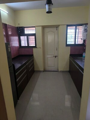 Kitchen in 3 BHK Apartment at Sai Dwarkamai CHS, Kondhwa – for Rent