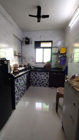 Kitchen in 1 BHK Apartment at Nilesh Apartment Naupada, Naupada – for Sale