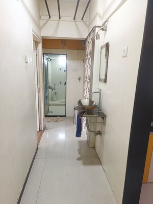 Bathroom in 2 BHK Apartment at Rajshree Tower, Uthalsar – for Rent