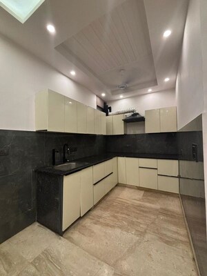 Kitchen in 2 BHK Builder Floor at Ramesh Nagar – for Rent