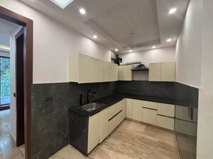 Kitchen in 2 BHK Builder Floor at Ramesh Nagar – for Rent