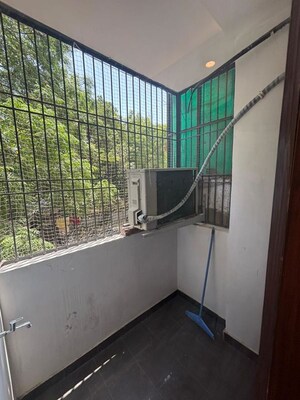 Balcony in 2 BHK Builder Floor at Ramesh Nagar – for Rent