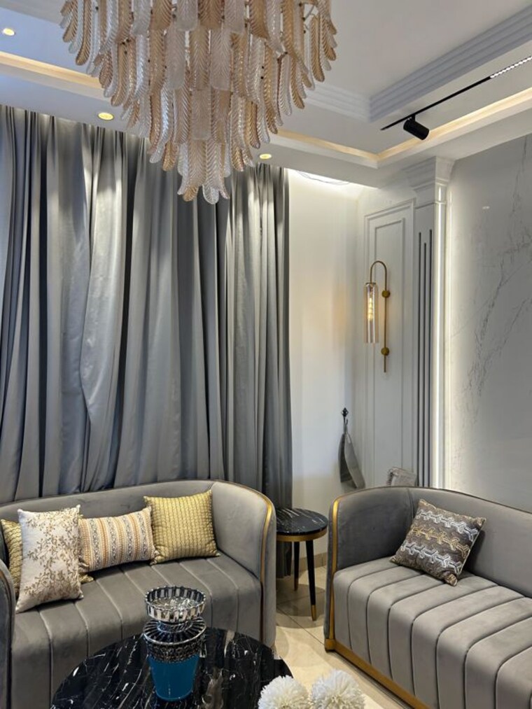 Living Room, dhakoli 3 Bedroom 1785 Sq.Ft. Builder Floor In Dhakoli Zirakpur 10382536