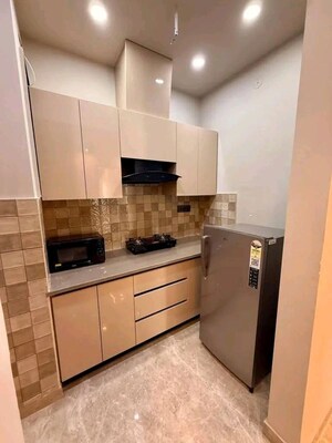 Kitchen in 1 BHK Apartment at Chattarpur – for Rent