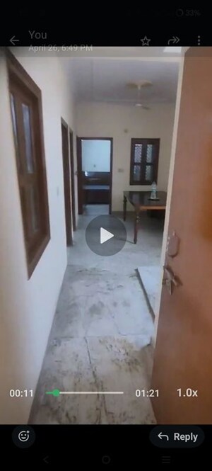 Building Lobby in 3.5 BHK Builder Floor at Vaishali Sector 5 – for Sale