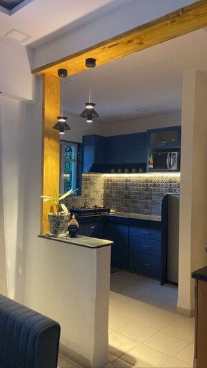 Kitchen in 1 BHK Apartment at Ashish Complex, Dhanori – for Rent