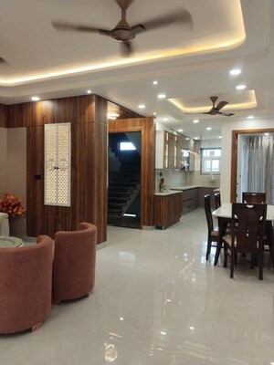 Living Room in 3 BHK Builder Floor at BPTP District 3, Sector 85 – for Sale
