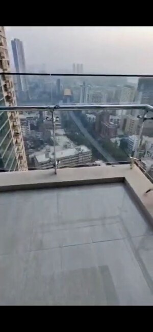 Balcony in 3.5 BHK Apartment at Sheth Auris Serenity Tower 1, Malad West – for Rent