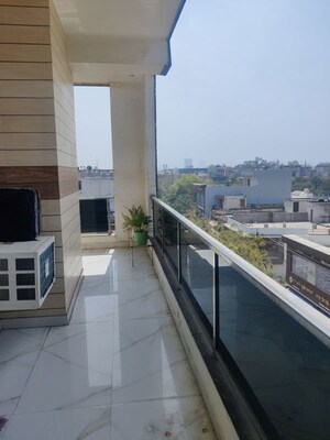 Balcony in 4 BHK Builder Floor at Shyam Park Extension – for Sale
