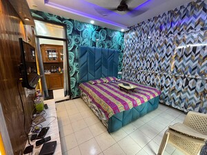 Bedroom in 4 BHK Builder Floor at Shalimar Garden Extension I – for Sale