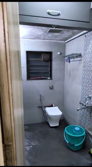 Bathroom in 1 BHK Apartment at Sandesh Nagar – for Rent