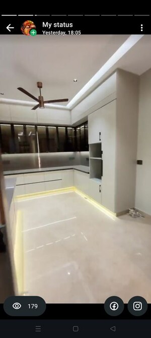 Kitchen in 4 BHK Builder Floor at Gyan Khand ii – for Sale