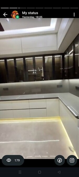 Kitchen in 4 BHK Builder Floor at Gyan Khand ii – for Sale