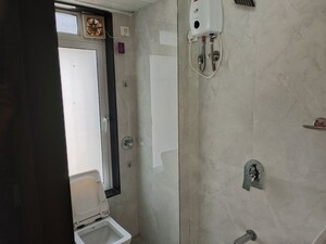 Bathroom in 1 BHK Apartment at Arkade Serene, Malad West – for Rent