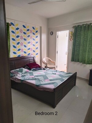 Bedroom in 2 BHK Apartment at Urban Lake Front, Bellandur Outer Ring Road – for Rent