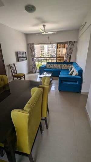 Living Room in 3 BHK Apartment at Bajaj Enchante Panchsheel CHS, Andheri West – for Rent