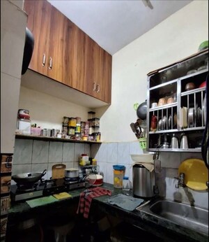 Kitchen in 2 BHK Builder Floor at Sector 52 – for Rent