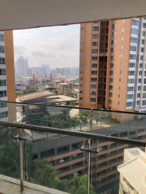 Balcony in 4 BHK Apartment at DB Woods, Goregaon East – for Rent