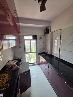 Kitchen in 1 BHK Apartment at Samar Heights, Antop Hill – for Rent