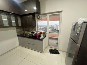 Kitchen in 3 BHK Apartment at Shapoorji Pallonji Joyville Gurgaon, Sector 102 – for Rent