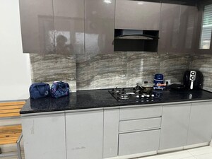 Kitchen in 3 BHK Apartment at Shapoorji Pallonji Joyville Gurgaon, Sector 102 – for Rent