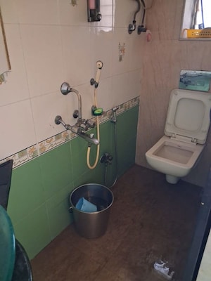Bathroom in 2 BHK Apartment at Emgee Greens 2, Wadala – for Rent