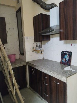 Kitchen in 2 BHK Builder Floor at Malviya Nagar – for Rent